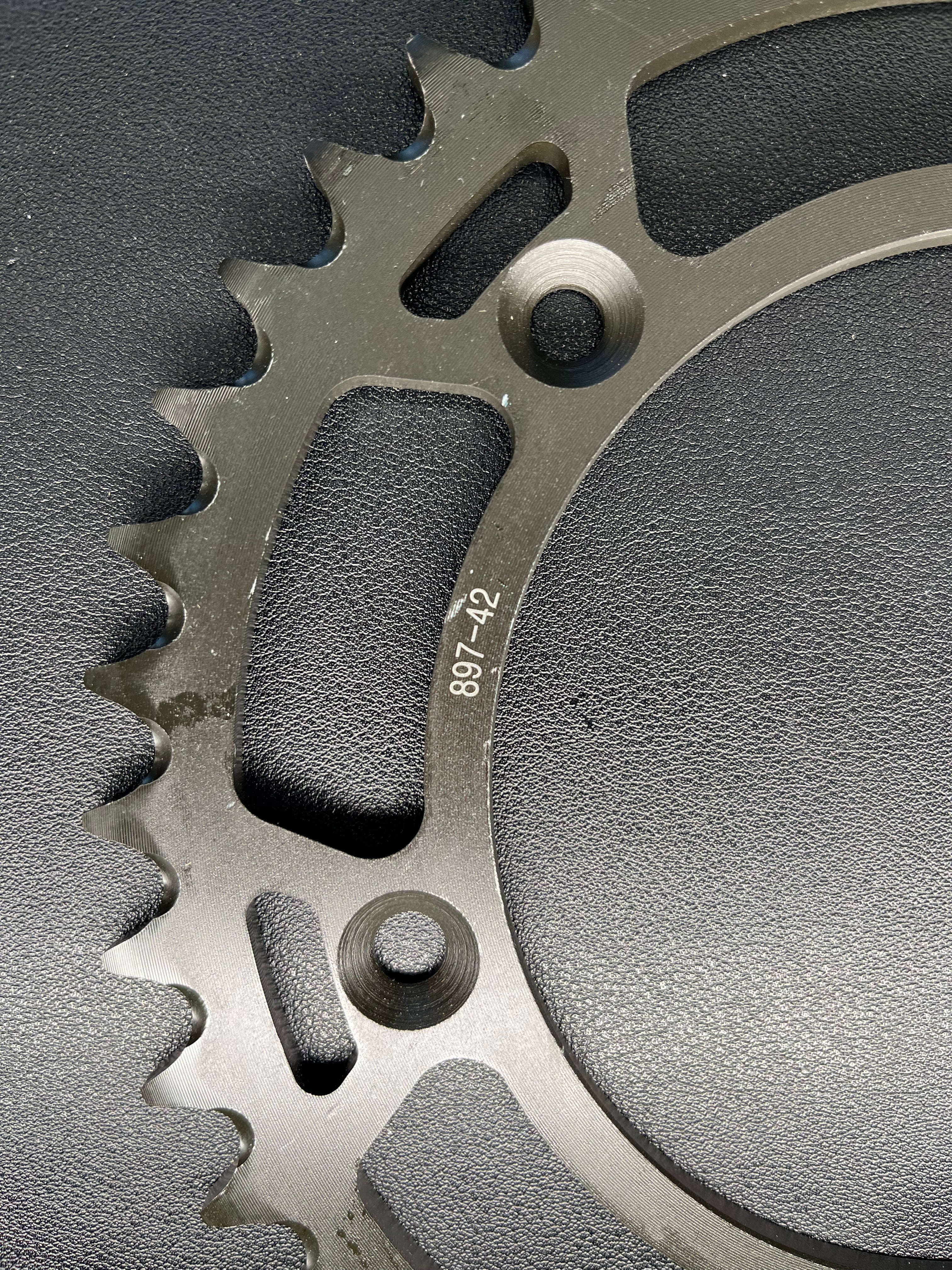 KTM 42T BLACK STEEL SPROCKET - Image 3
